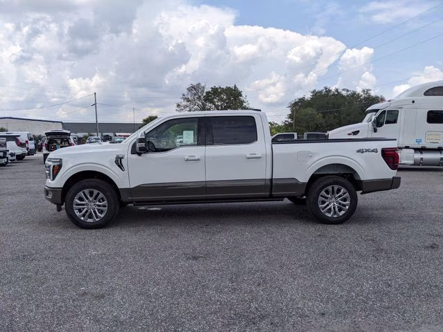 2026 Star White Metallic Tri-Coat Ford F-150 King Ranch 4X4 Truck