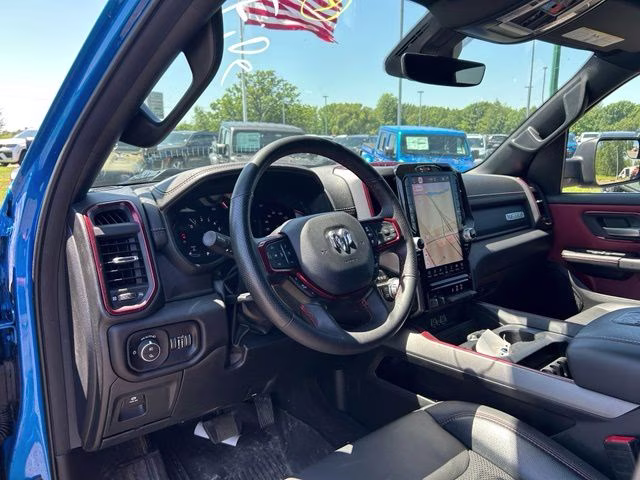 2025 Hydro Blue Pearlcoat Ram 1500 Rebel 4X4 Truck