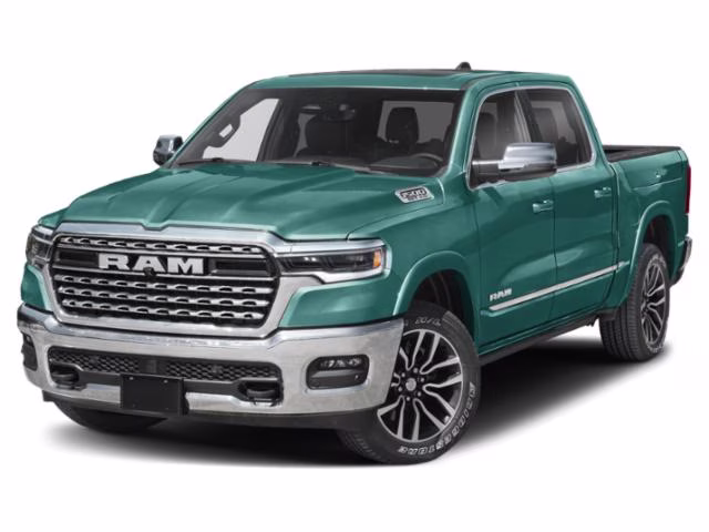2026 Serrano Green Metallic Ram 1500 Limited Night Edition 4X4 Truck