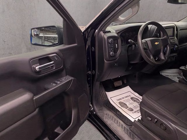 2024 Black Chevrolet Silverado 1500 Custom 4X4 Truck