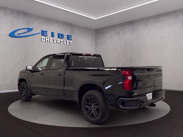 2024 Black Chevrolet Silverado 1500 Custom 4X4 Truck