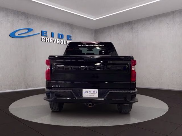 2024 Black Chevrolet Silverado 1500 Custom 4X4 Truck