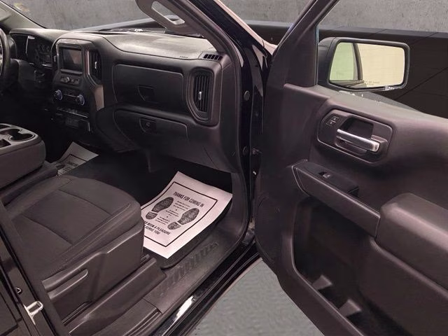2024 Black Chevrolet Silverado 1500 Custom 4X4 Truck