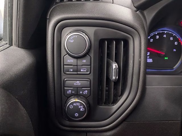 2024 Black Chevrolet Silverado 1500 Custom 4X4 Truck