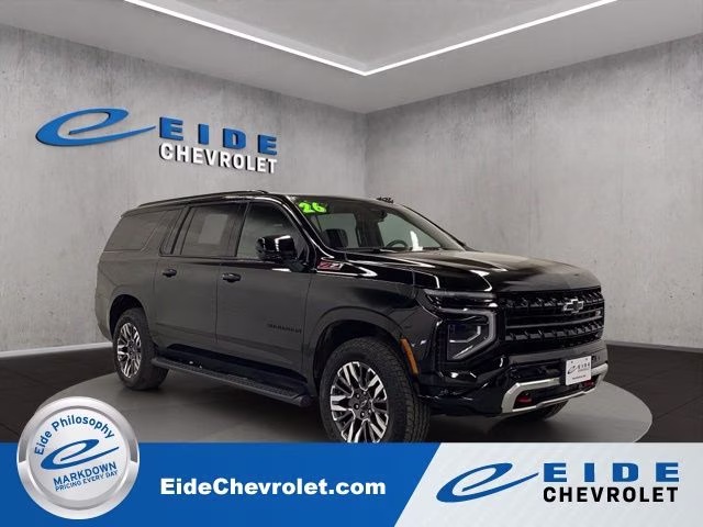 2026 Black Chevrolet Suburban Z71 4X4 SUV