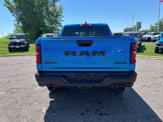 2025 Hydro Blue Pearlcoat Ram 1500 Rebel 4X4 Truck