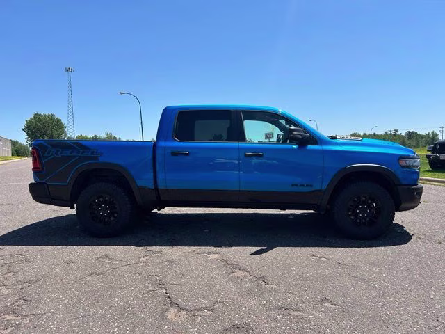 2025 Hydro Blue Pearlcoat Ram 1500 Rebel 4X4 Truck