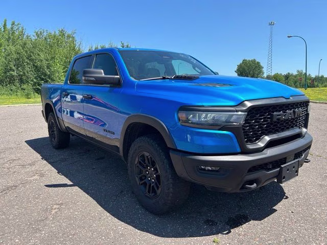 2025 Hydro Blue Pearlcoat Ram 1500 Rebel 4X4 Truck