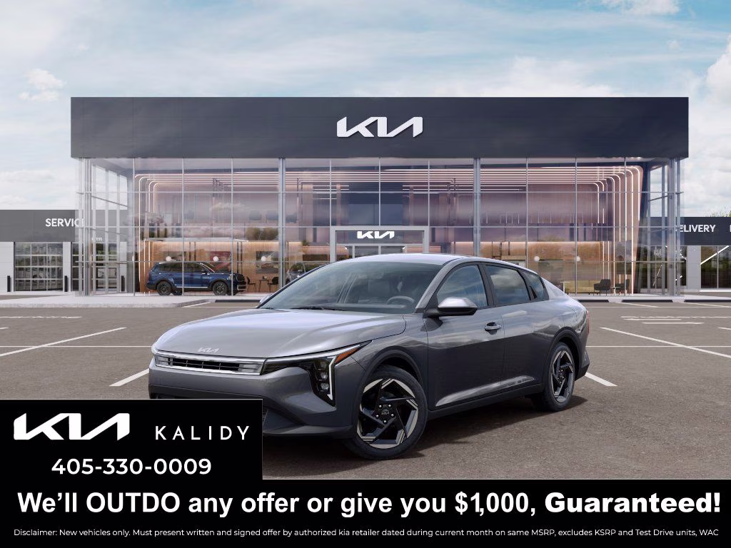 2026 Steel Gray Kia K4 EX FWD Sedan