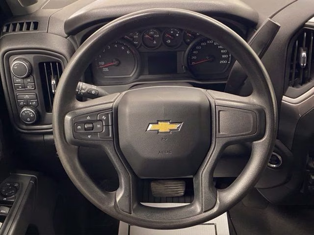 2024 Black Chevrolet Silverado 1500 Custom 4X4 Truck