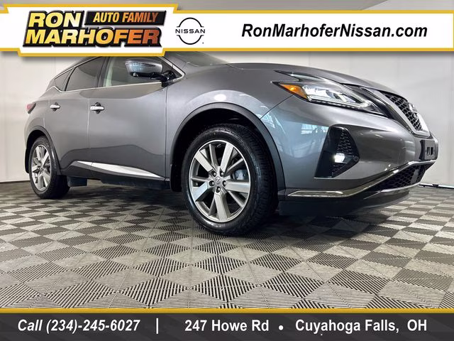 2022 Gun Metallic Nissan Murano Platinum AWD SUV