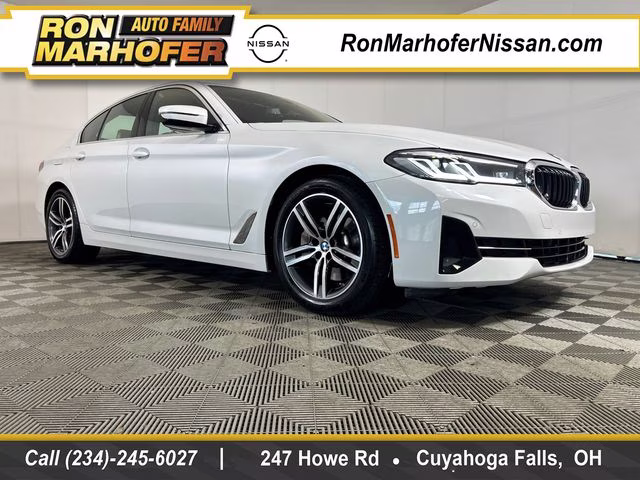 2023 Mineral White Metallic BMW 5 Series 530i xDrive AWD Sedan