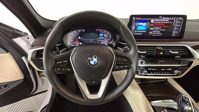 2023 Mineral White Metallic BMW 5 Series 530i xDrive AWD Sedan