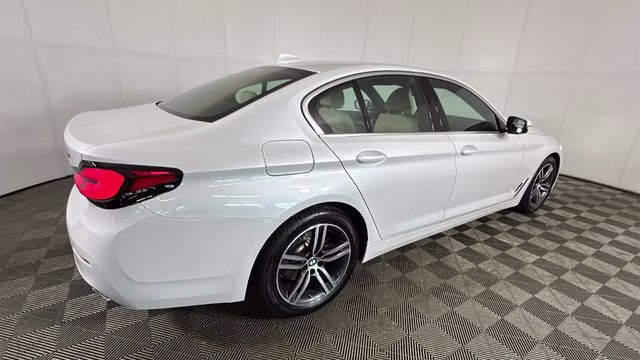 2023 Mineral White Metallic BMW 5 Series 530i xDrive AWD Sedan