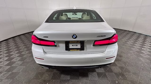 2023 Mineral White Metallic BMW 5 Series 530i xDrive AWD Sedan