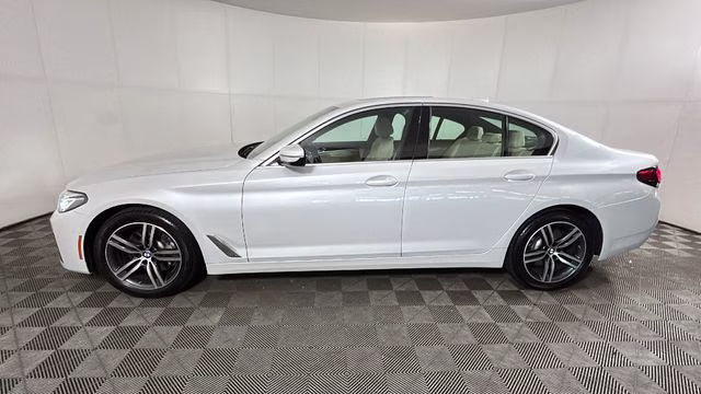 2023 Mineral White Metallic BMW 5 Series 530i xDrive AWD Sedan