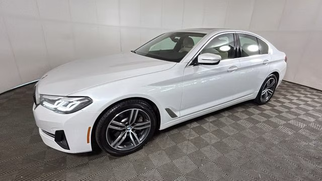 2023 Mineral White Metallic BMW 5 Series 530i xDrive AWD Sedan