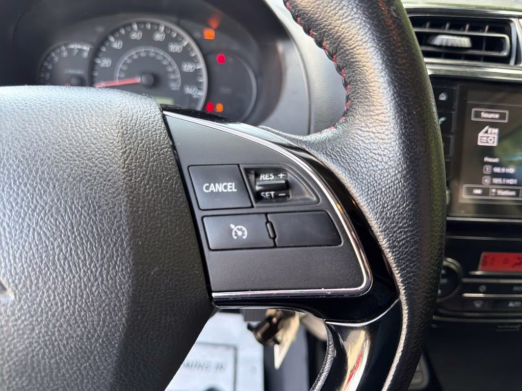 2022 Wine Red Metallic Mitsubishi Mirage SE FWD Hatchback