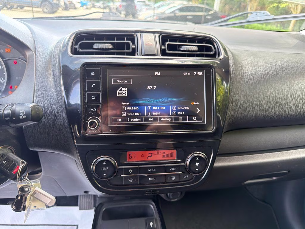 2022 Wine Red Metallic Mitsubishi Mirage SE FWD Hatchback