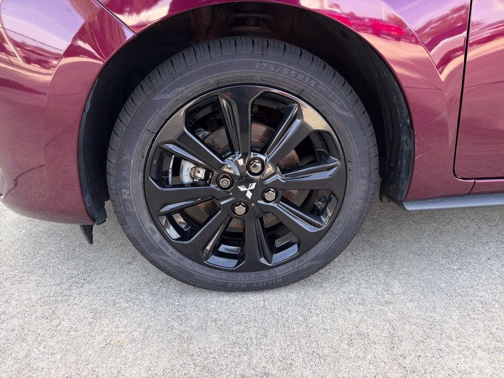 2022 Wine Red Metallic Mitsubishi Mirage SE FWD Hatchback