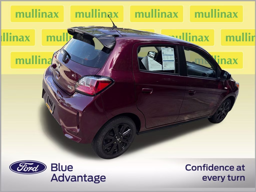 2022 Wine Red Metallic Mitsubishi Mirage SE FWD Hatchback