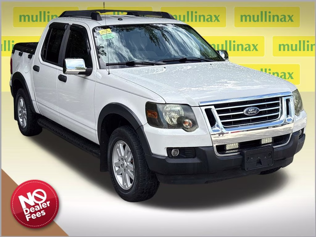 2008 White Ford Explorer Sport Trac XLT RWD SUV