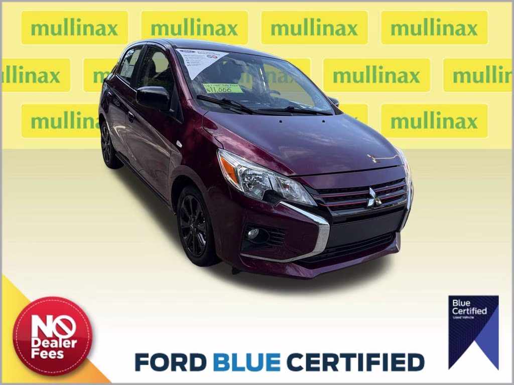 2022 Wine Red Metallic Mitsubishi Mirage SE FWD Hatchback
