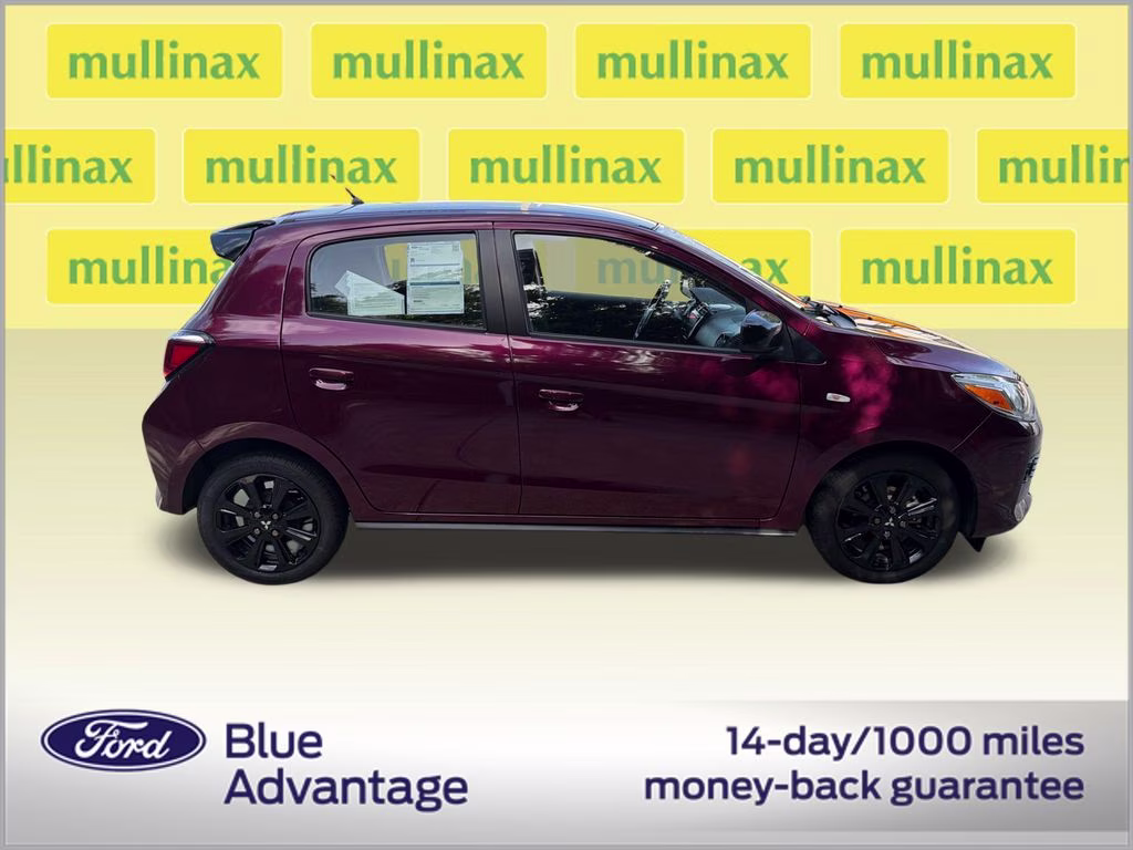 2022 Wine Red Metallic Mitsubishi Mirage SE FWD Hatchback
