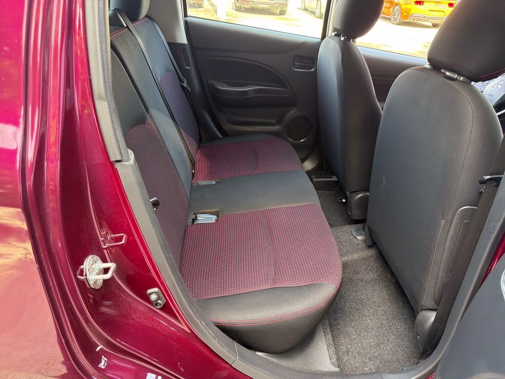 2022 Wine Red Metallic Mitsubishi Mirage SE FWD Hatchback