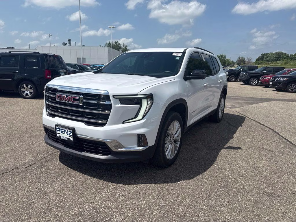 2024 Summit White GMC Acadia Elevation AWD SUV