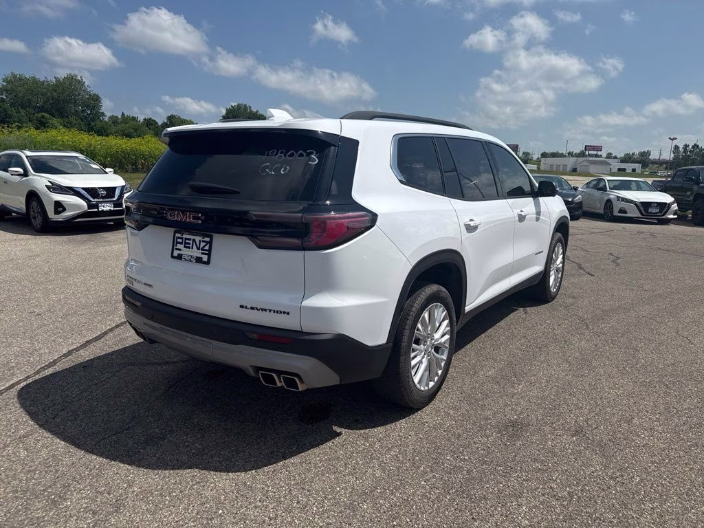 2024 Summit White GMC Acadia Elevation AWD SUV