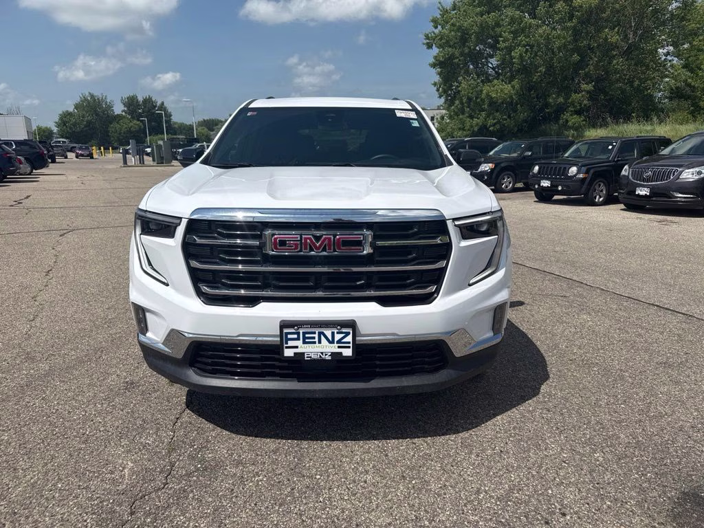 2024 Summit White GMC Acadia Elevation AWD SUV