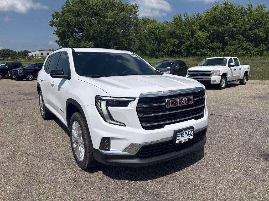 2024 Summit White GMC Acadia Elevation AWD SUV