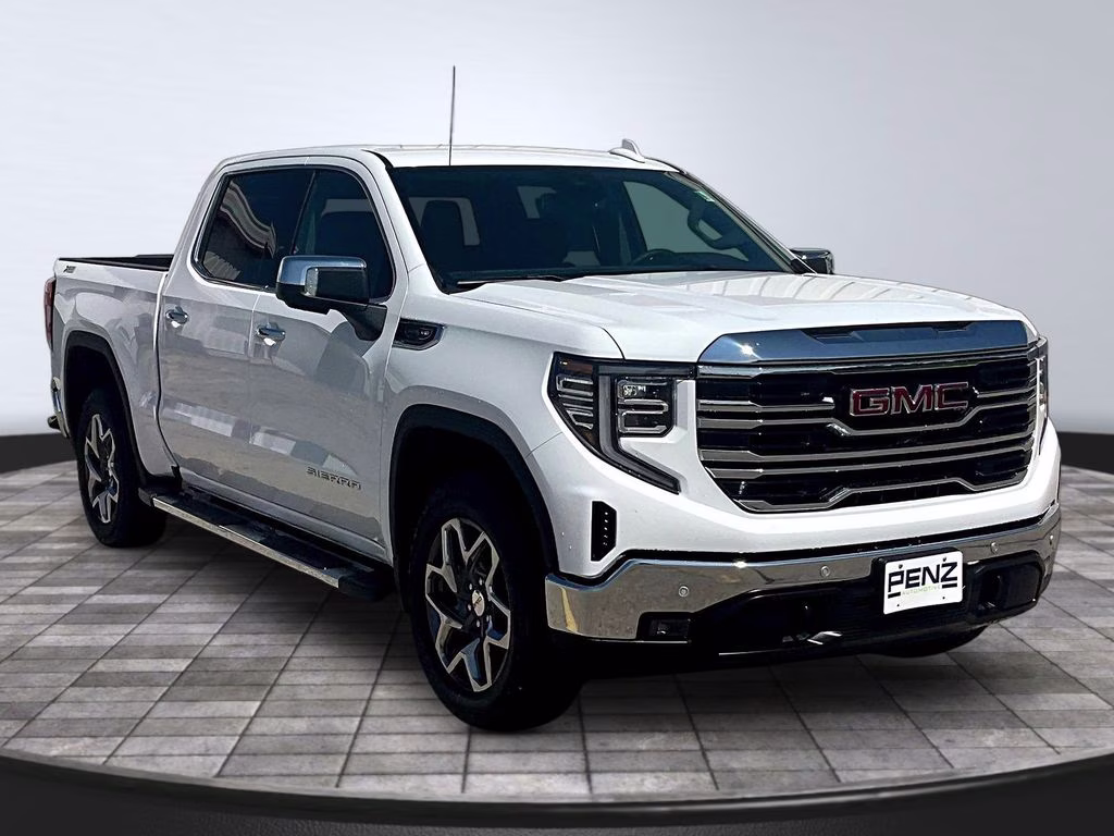 2026 Summit White GMC Sierra 1500 SLT 4X4 Truck