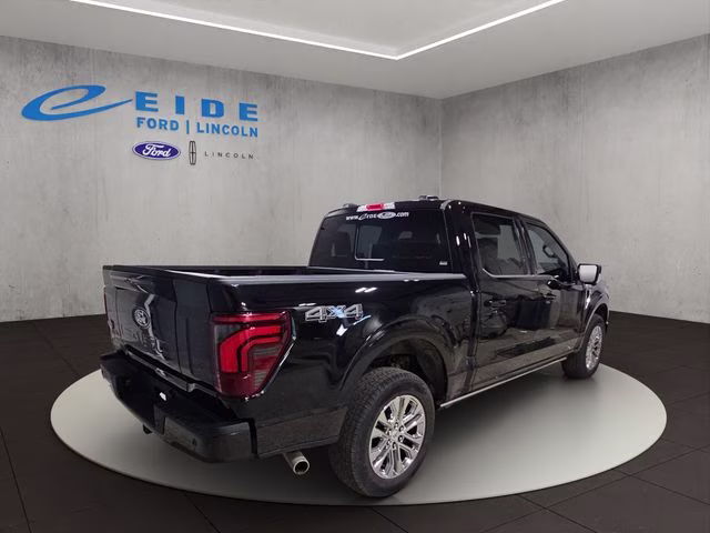 2024 Agate Black Metallic Ford F-150 King Ranch 4X4 Truck