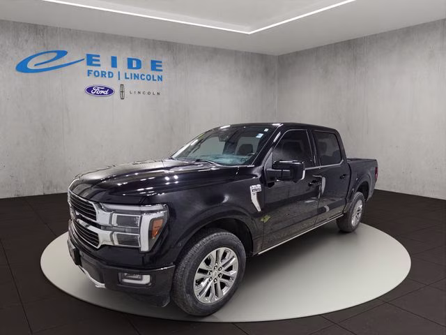 2024 Agate Black Metallic Ford F-150 King Ranch 4X4 Truck