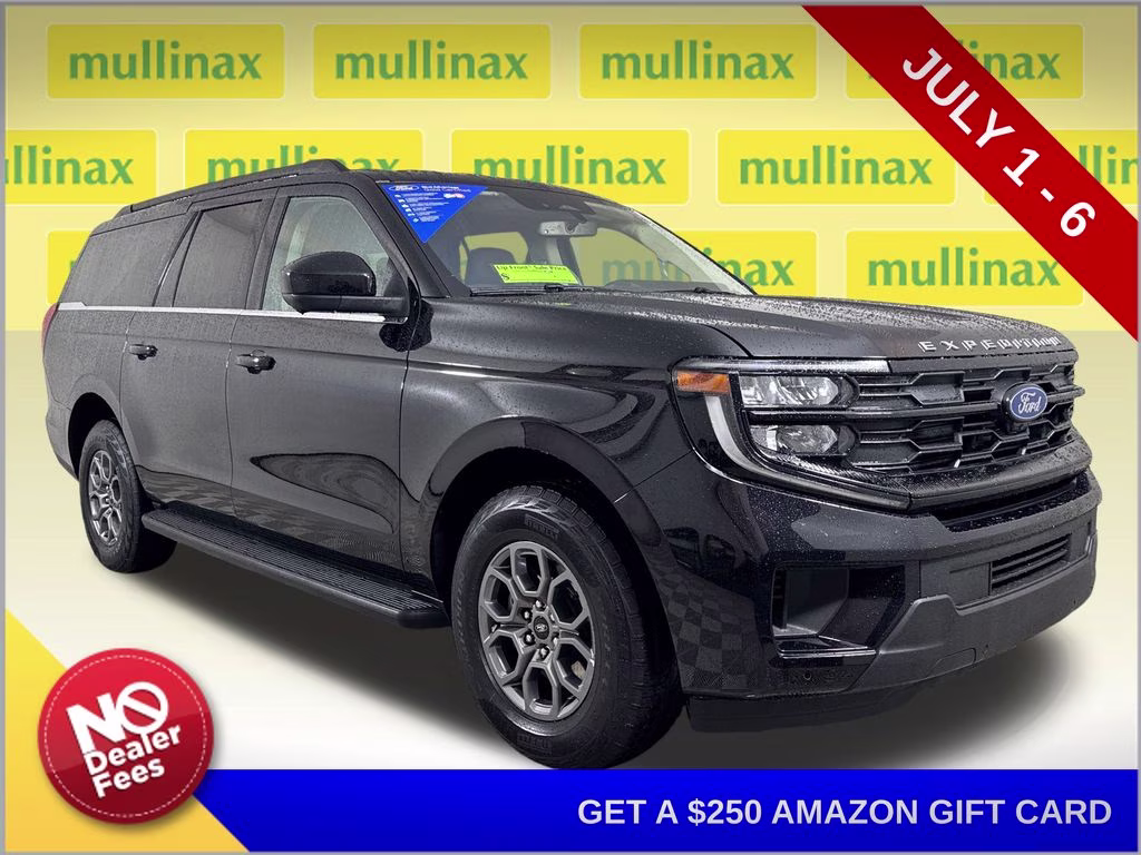 2025 Agate Black Metallic Ford Expedition Max Active RWD SUV