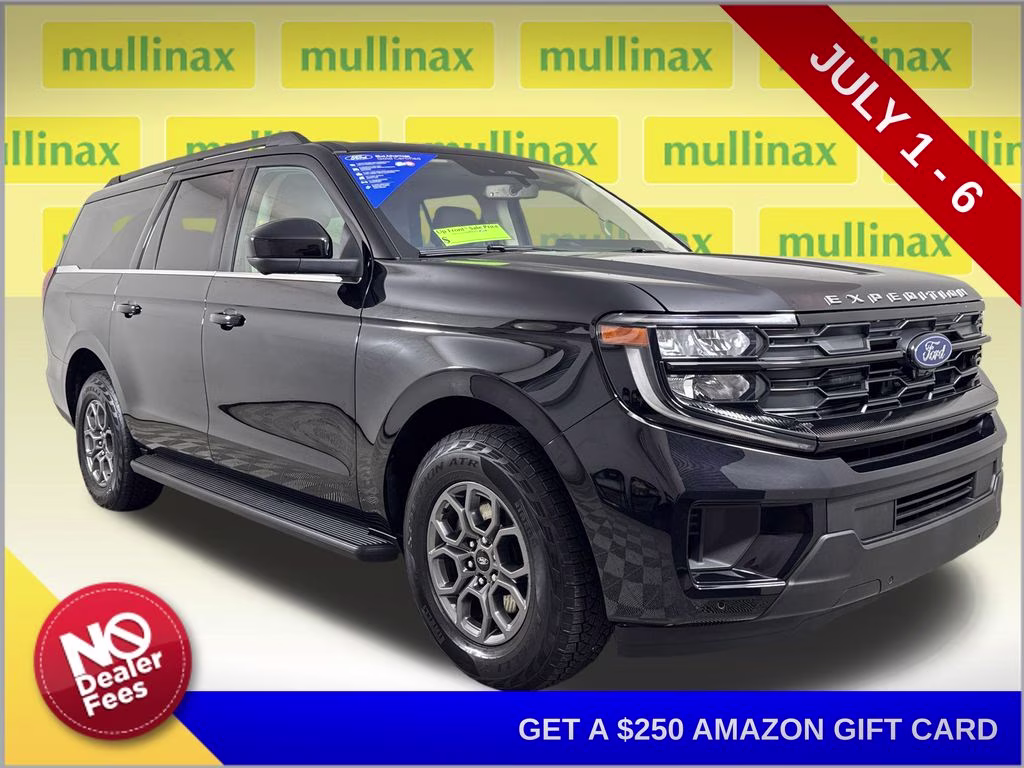 2025 Agate Black Metallic Ford Expedition Max Active RWD SUV