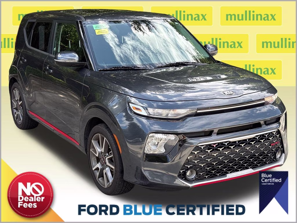 2021 Gravity Gray Kia Soul GT-Line FWD Hatchback