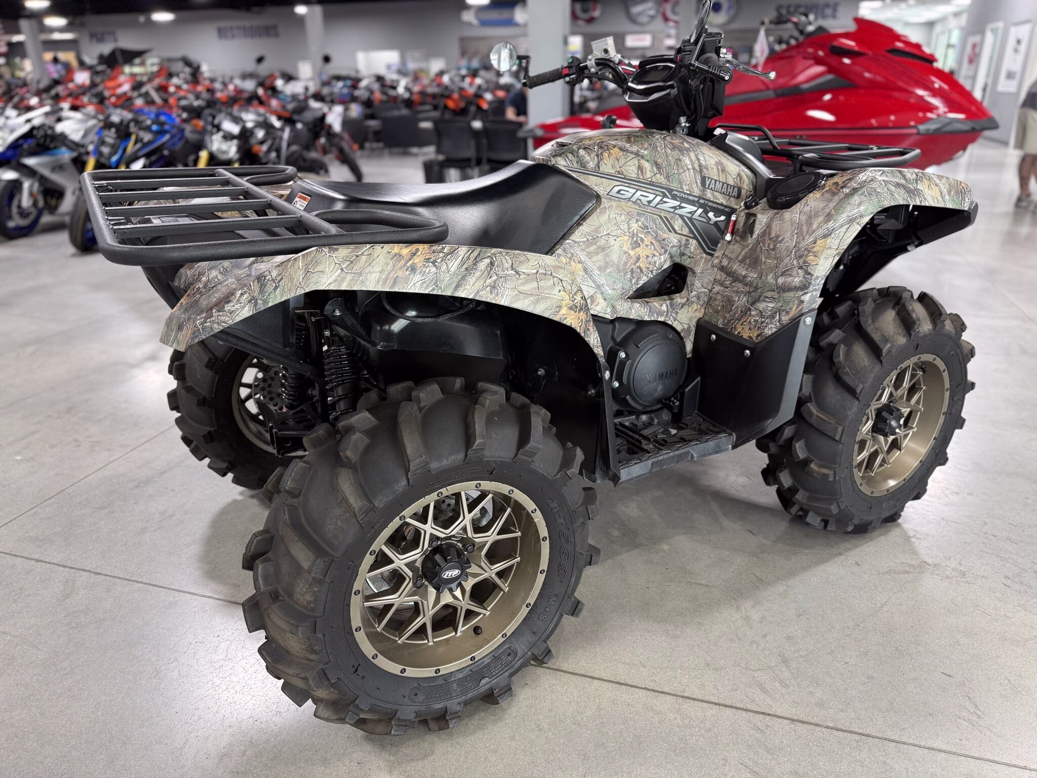 2018 Yamaha Grizzly ATV