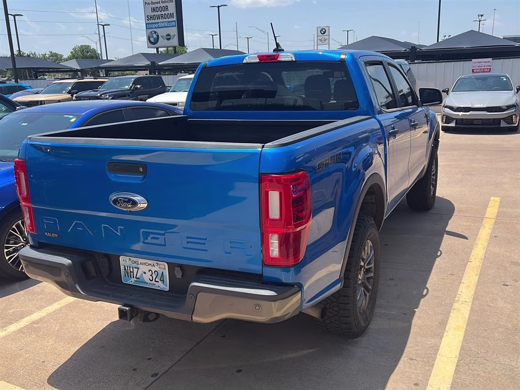 2021 Velocity Blue Metallic Ford Ranger XLT RWD Truck