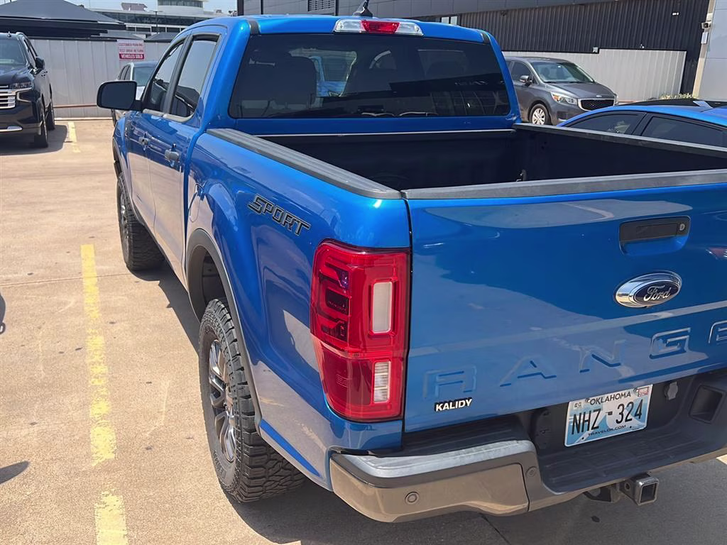 2021 Velocity Blue Metallic Ford Ranger XLT RWD Truck