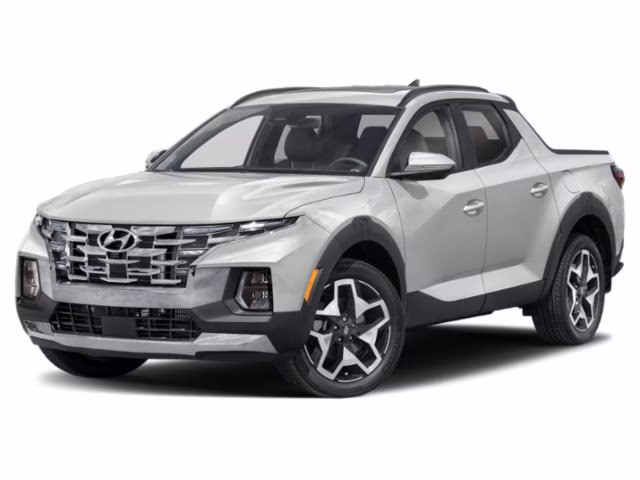 2024 white Hyundai Santa Cruz Limited AWD Truck