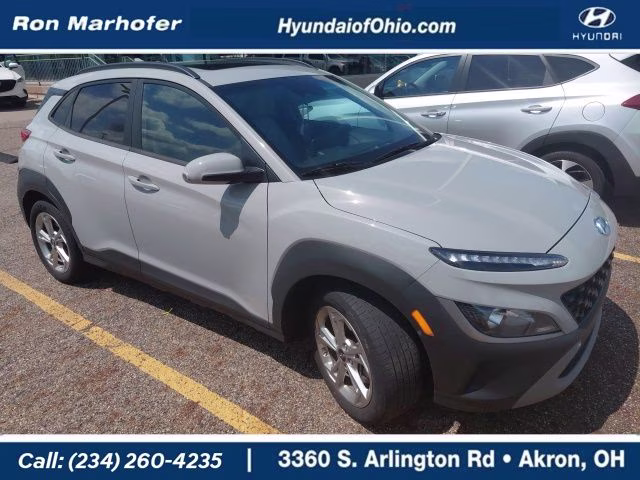 2023 Cyber Silver Hyundai Kona SEL AWD SUV