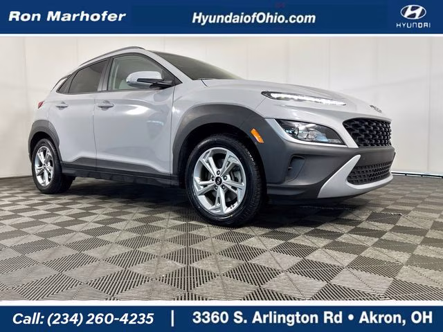 2023 Cyber Silver Hyundai Kona SEL AWD SUV
