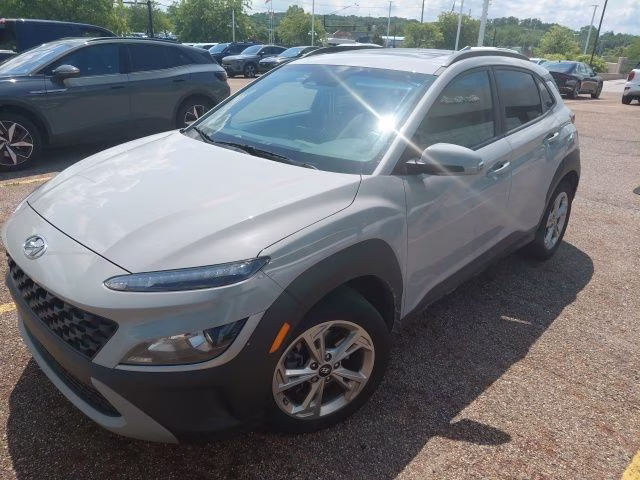 2023 Cyber Silver Hyundai Kona SEL AWD SUV