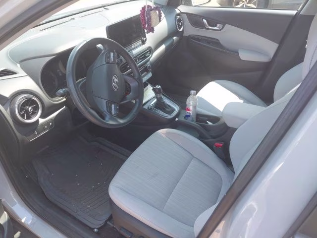 2023 Cyber Silver Hyundai Kona SEL AWD SUV