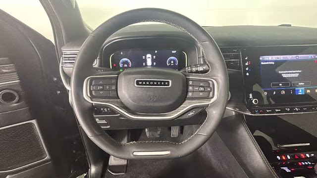 2022 Diamond Black Crystal Pearlcoat Jeep Wagoneer Series II 4X4 SUV