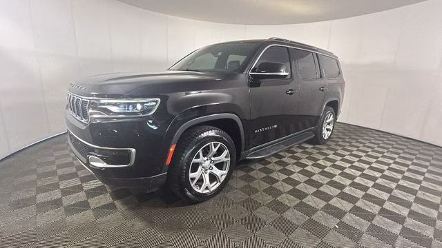 2022 Diamond Black Crystal Pearlcoat Jeep Wagoneer Series II 4X4 SUV