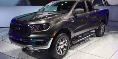 2020 Gray Ford Ranger XLT 4X4 Truck